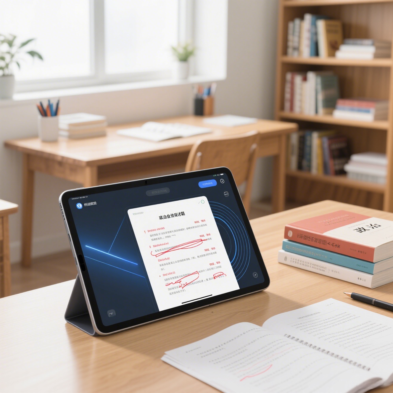 育慧星教学辅助精灵 - 智能批改辅助功能展示