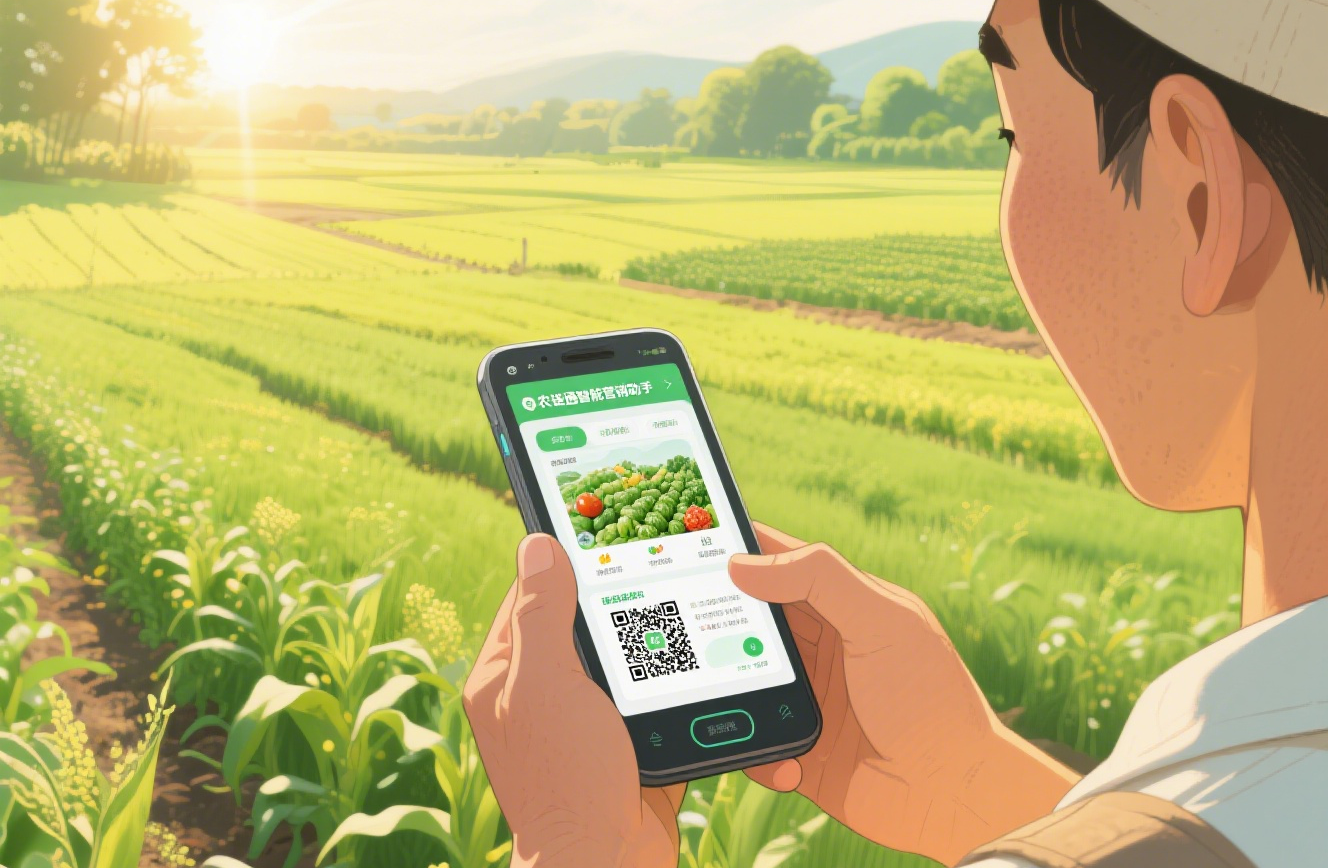 农耘智联营销助手AI系统界面展示